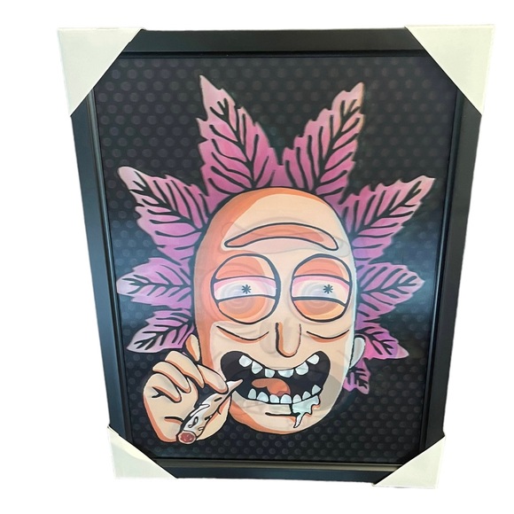 📦 New Rick and Morty Framed 3D Lenticular Poster / Picture - Picture 5 of 6